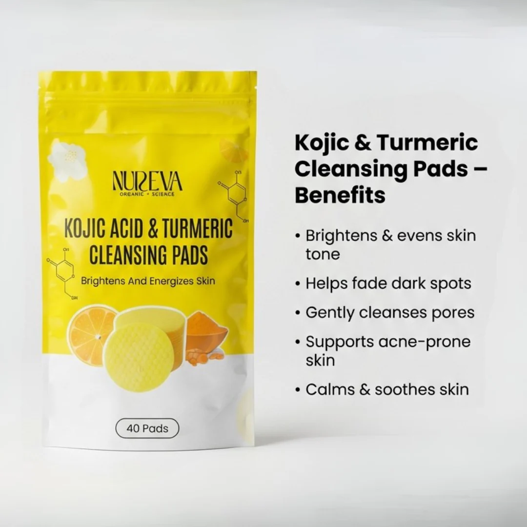 Turmeric & Kojic Acid Cleansing Pads (40 Pads) - Image 4